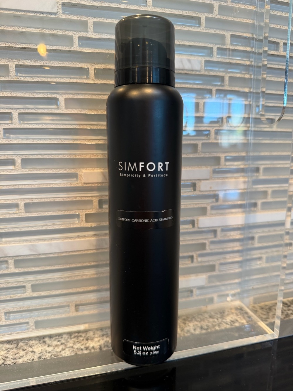 SIMFORT Carbonic Acid Shampoo 5.3oz New for Men